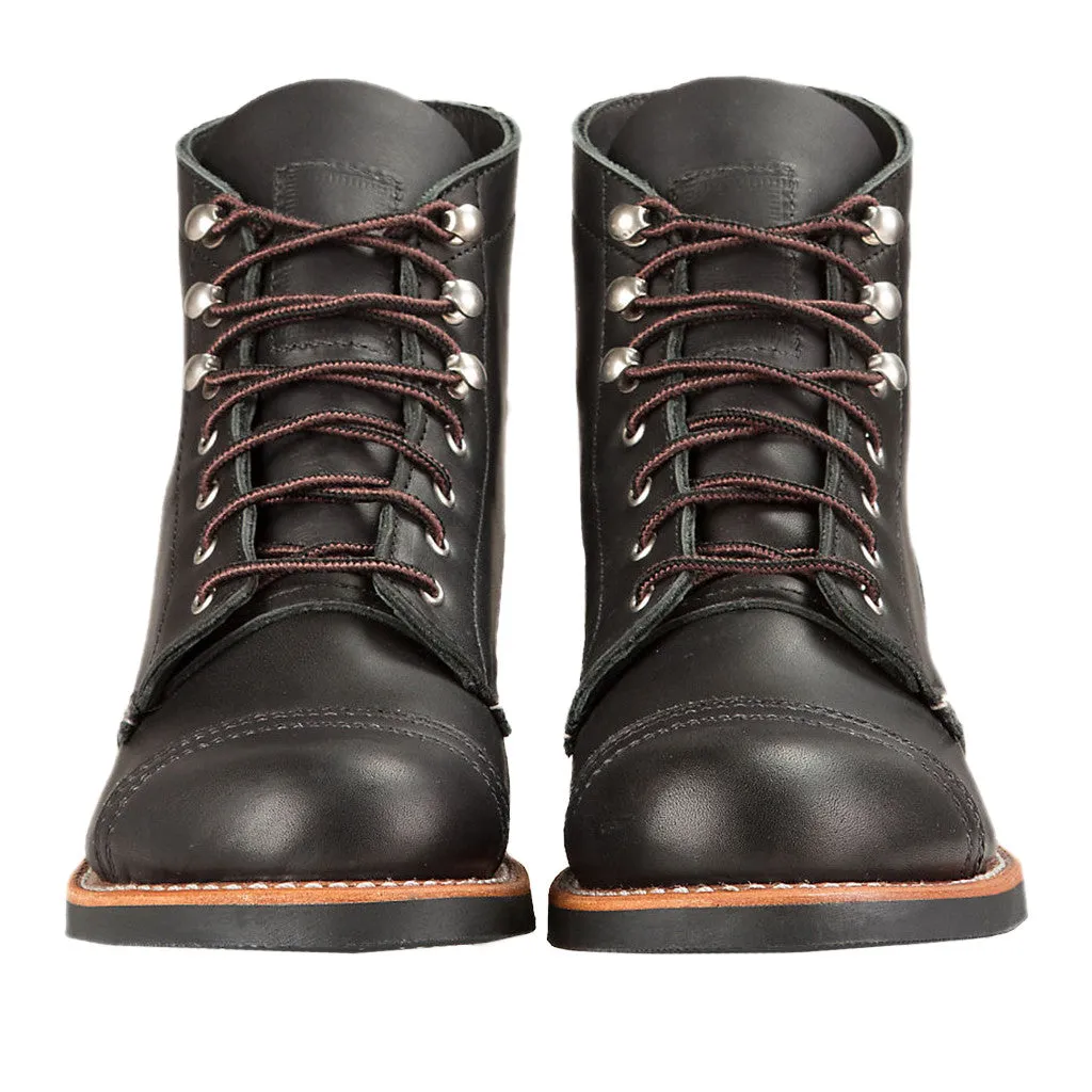 Best Comfort Insoles For Work Boots Red Wing Heritage Women's Iron Ranger-W Work Boot in Black Boundary