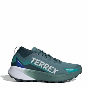 Adidas Terrex Agravic GTX Trail Running Shoes Preloved Teal / Cloud White / Semi Lucid Blue Full Range Comfortable Soles