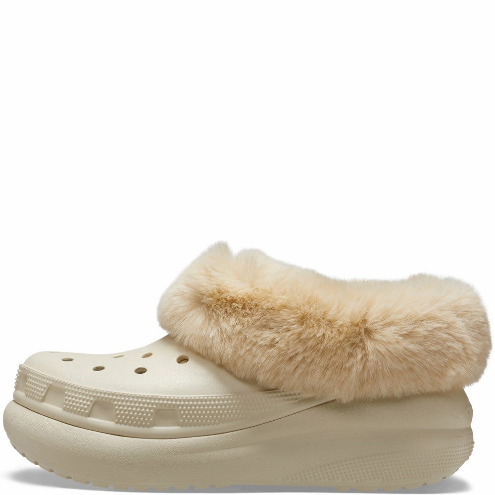 Crocs Unisex Furever Crush Clog Breathable mesh Smooth Outsole