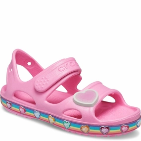 Open Wear Instant Comfort Crocs Kids Crocs Fun Lab Rainbow Sandal