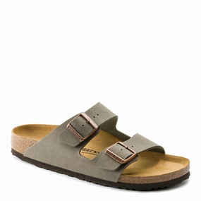 Women's Birkenstock, Arizona Birkibuc Sandals - Narrow Fit Sturdy Build
