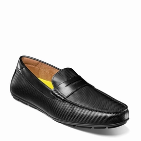 Men's Florsheim, Motor Moc Toe Penny Driver Smooth Steps Flexible