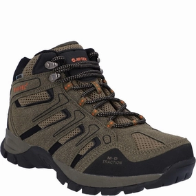 Hi-Tec Torca Mid Boots Octagon Pattern for endurance training