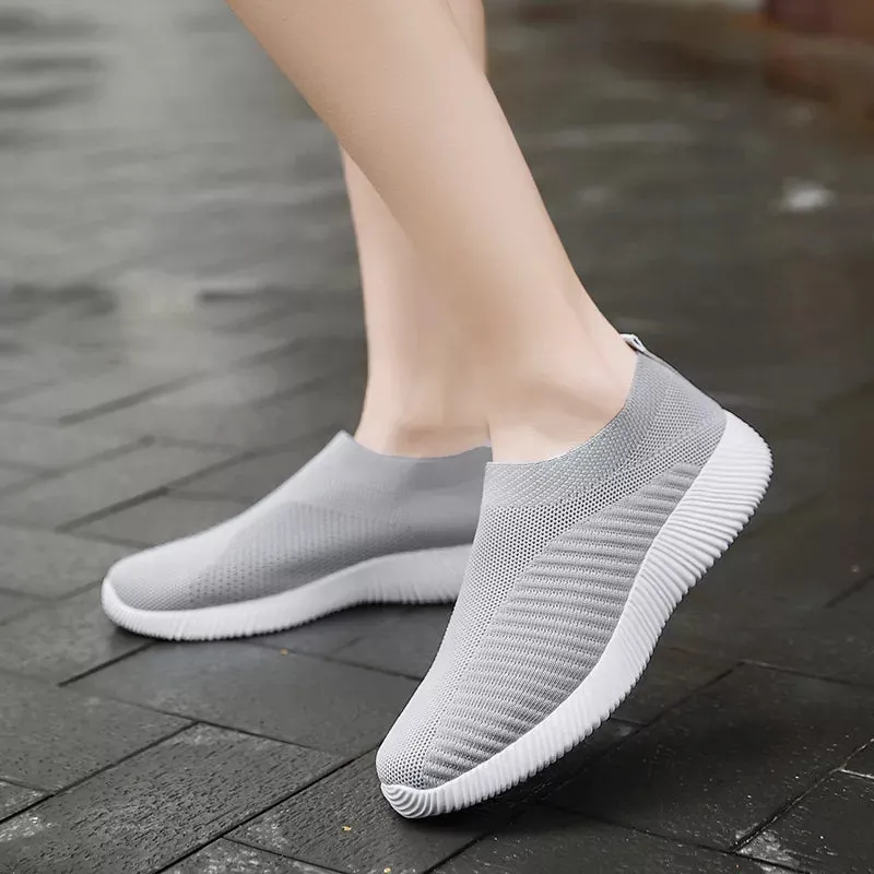 Vulcanized High-Quality Sneakers Slip Flats Shoes Asymmetrical Flat Shoes