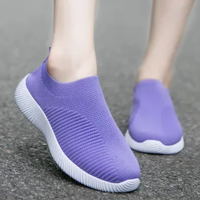 Wide Shoes For Flat Feet Vulcanized High-Quality Sneakers Slip Flats Shoes