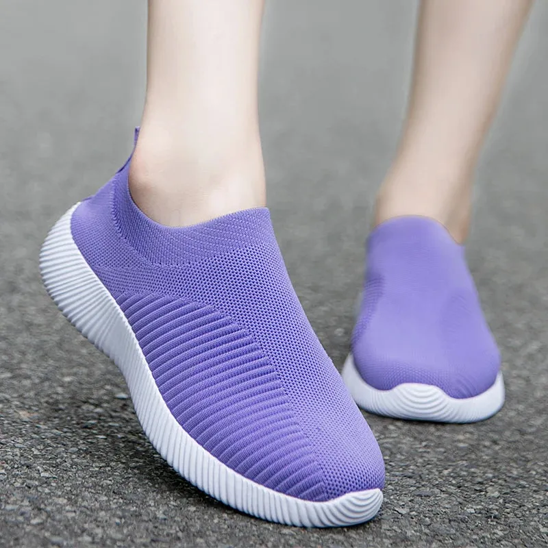 Shoes Flat Feet Vulcanized High-Quality Sneakers Slip Flats Shoes