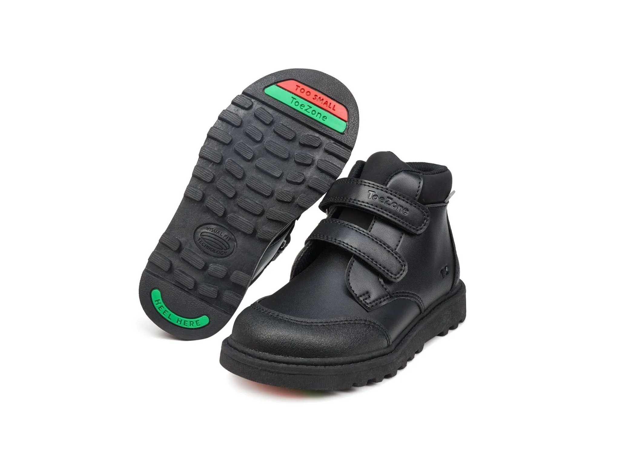 Adidas Shoes Size 4 FELIX - Boys Easy Fastening School Boots