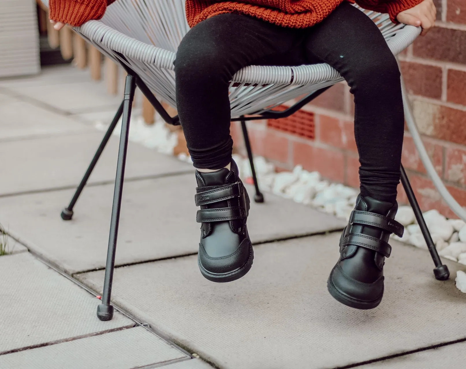 FELIX - Boys Easy Fastening School Boots Bermuda Shoes Adidas