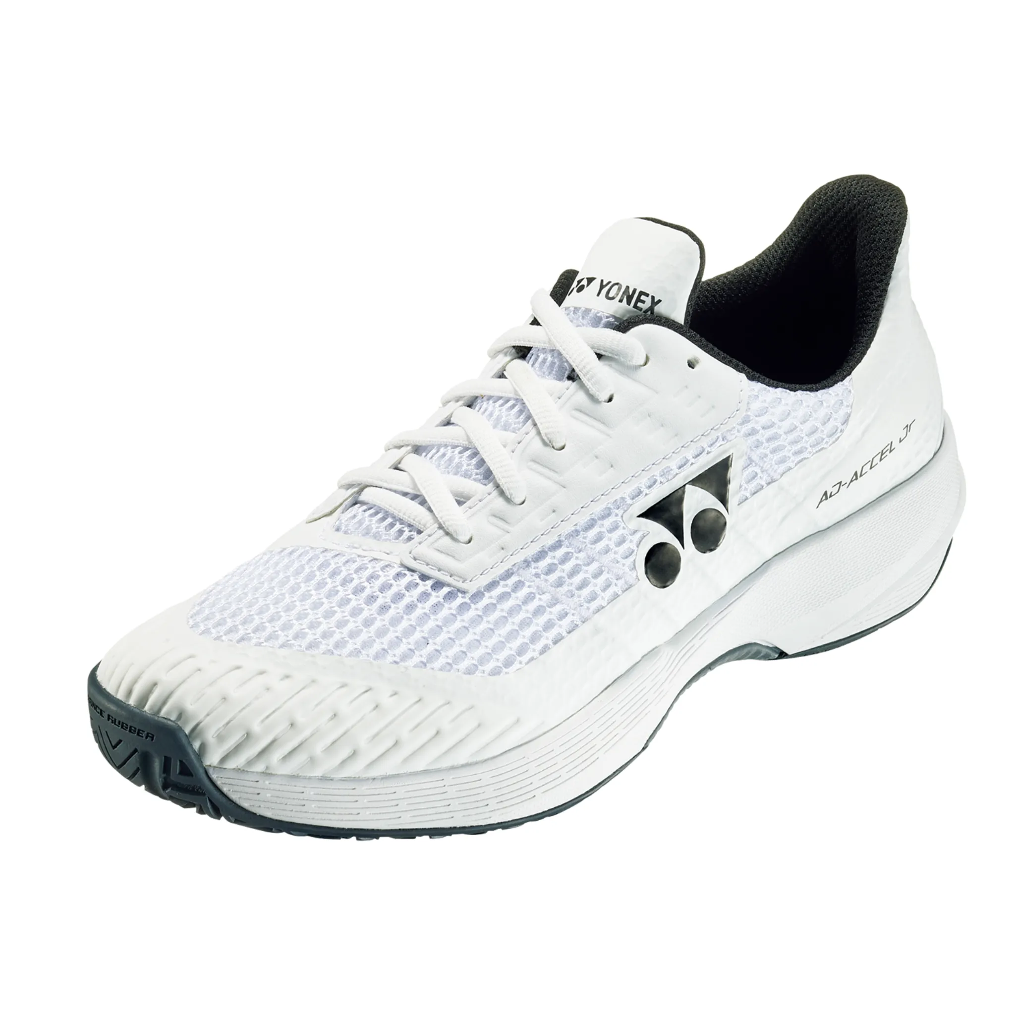 Tennis Shoes With Flowers Yonex Power Cushion AD-ACCEL Junior All Court Shoes [White]