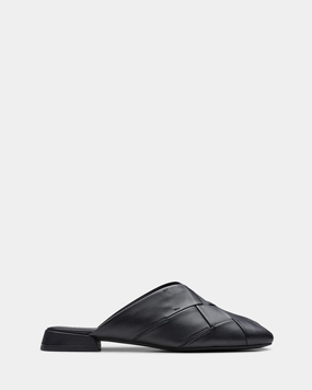 Ubree15 Woven Black Leather Clean Finish Look