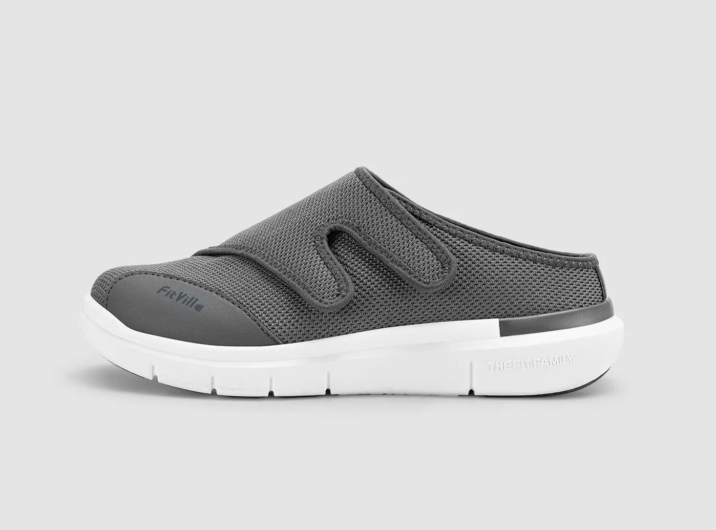 I Slide Sandals FitVille Men's EasyTop Diabetic Slipper V5