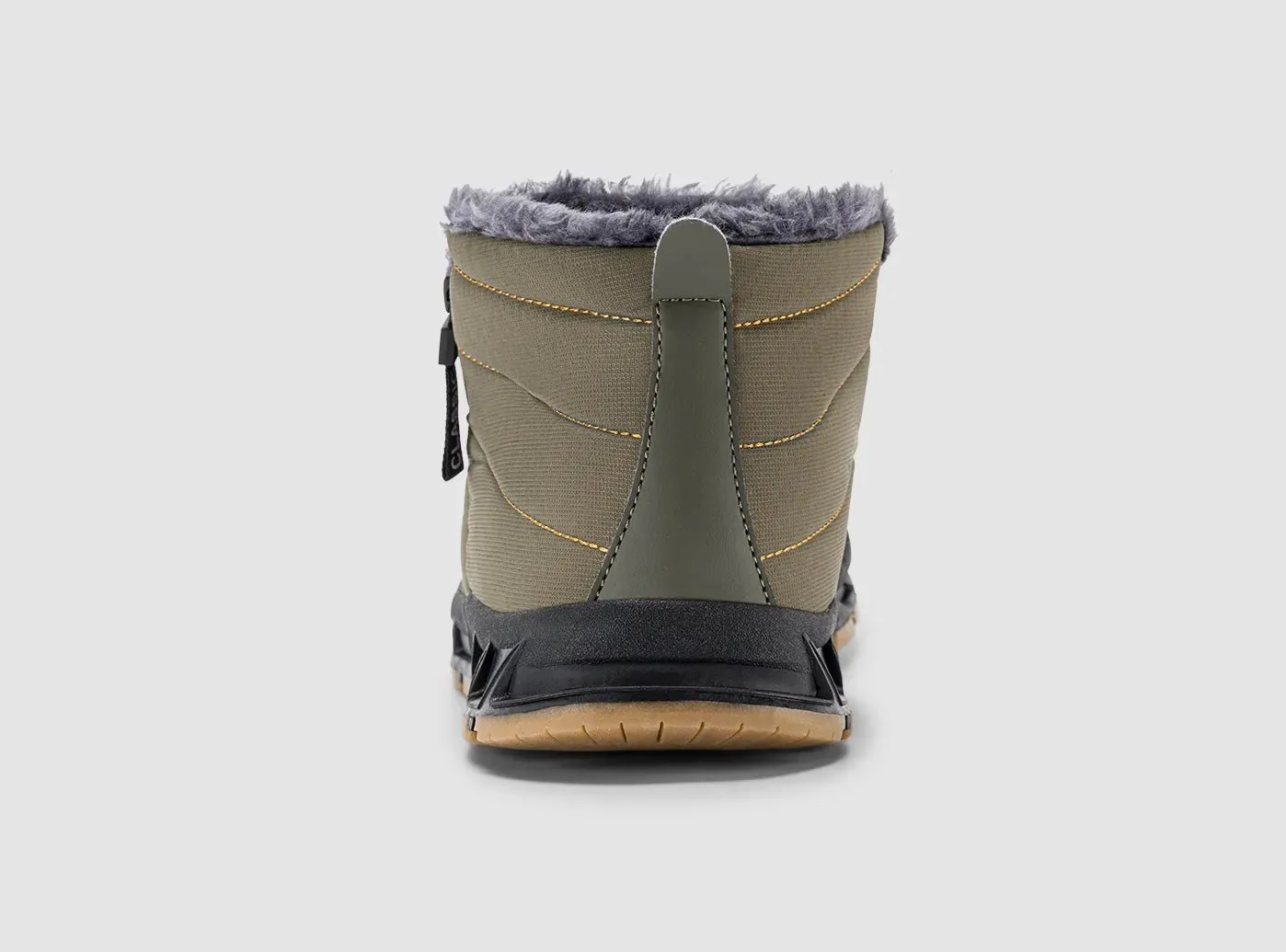 FitVille Men's Retro Round Toe Snow Boots Fish Wading Boots