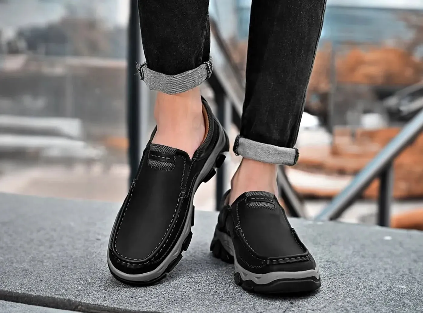 Shoes Penny Loafers FitVille Men's Slip-On Loafers