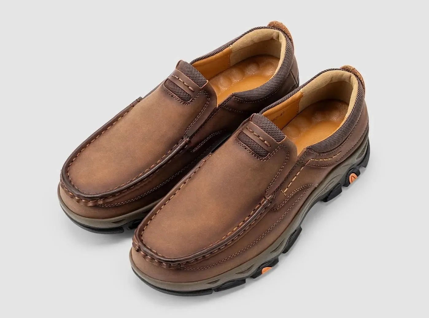 Astaire Loafers FitVille Men's Slip-On Loafers