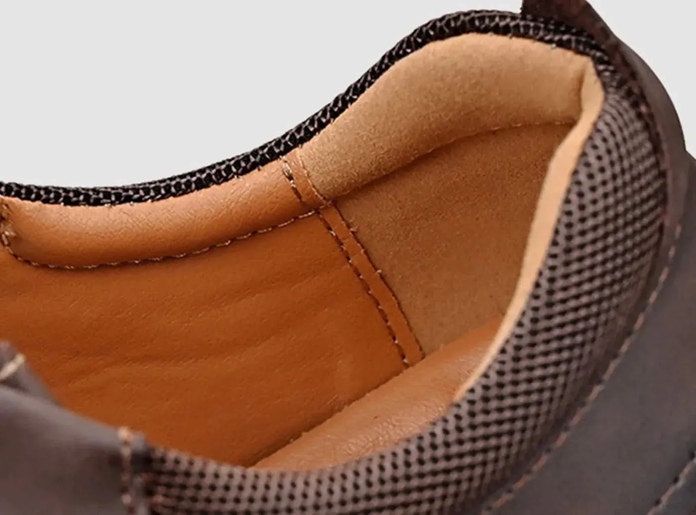 Loafers Beige FitVille Men's Slip-On Loafers