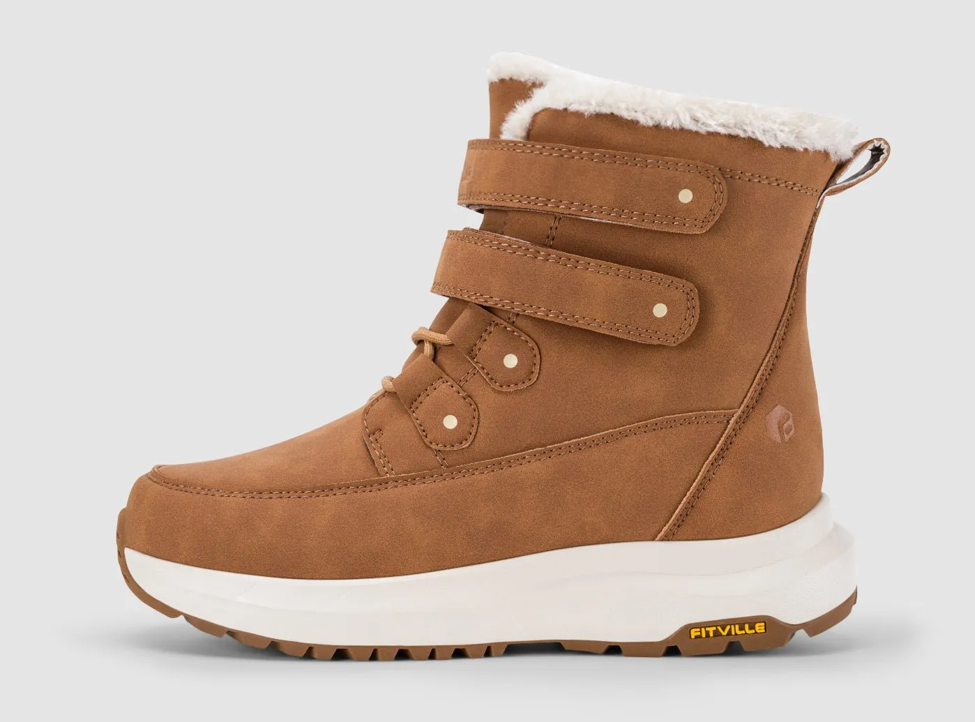 Under Pronation Feet Running Shoes FitVille Women's CozyCore Winter Boots V11