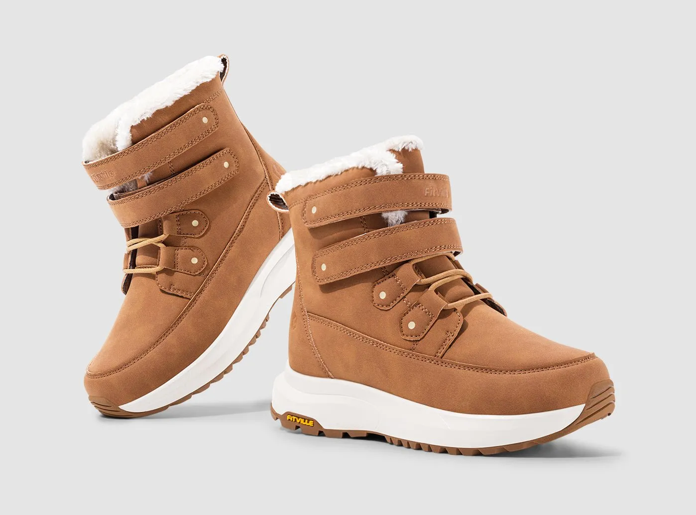 Best Casual Shoes Flat Feet FitVille Women's CozyCore Winter Boots V11