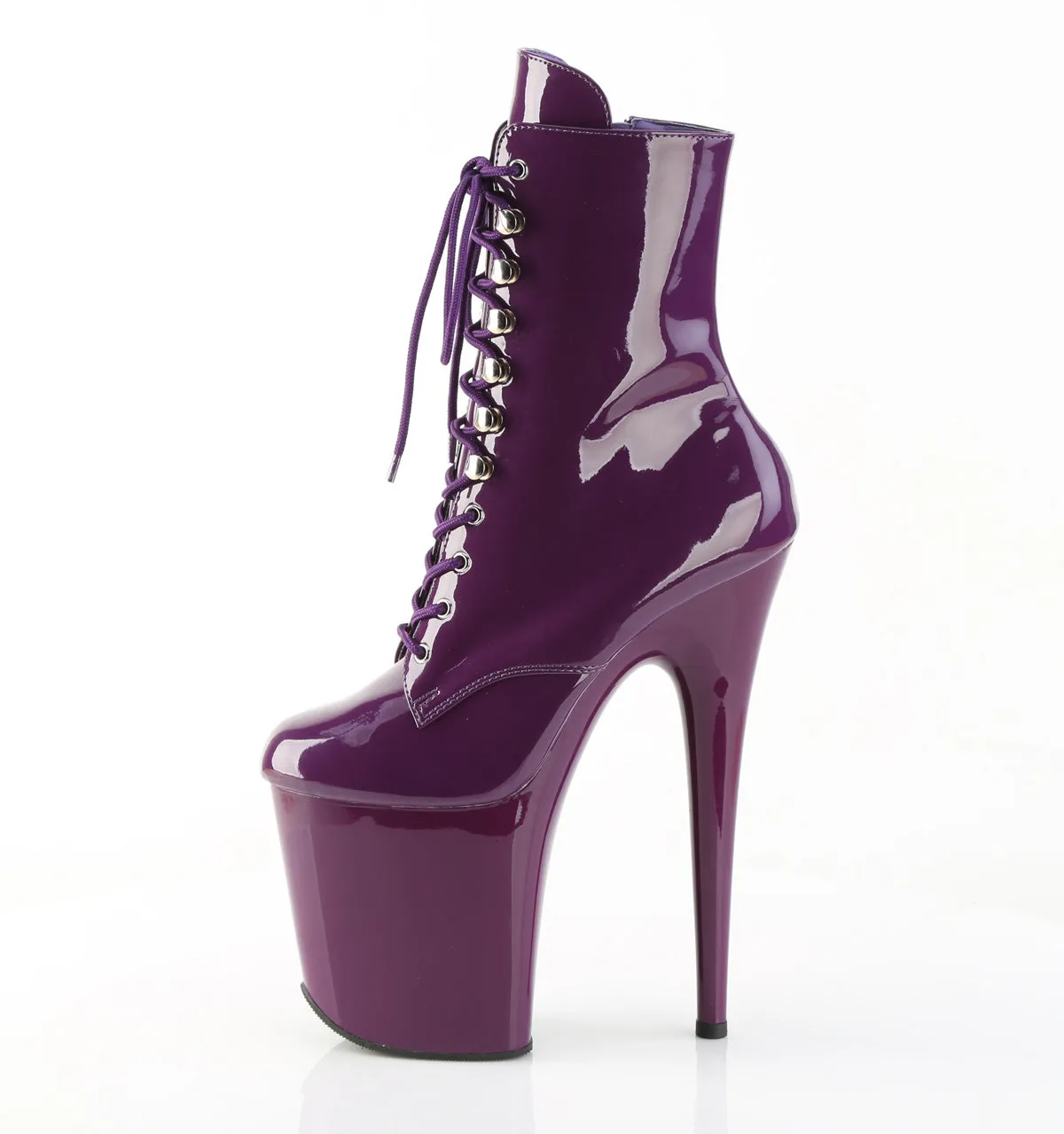 FLAMINGO-1020 Pleaser Purple Sexy Platform Shoes (Pole Dancing Heels) Asics Plantar Fasciitis Walking Shoes
