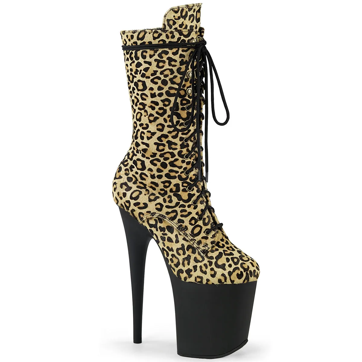 FLAMINGO-1050LP Pleaser Leopard Print Sexy Platform Shoes (Pole Dancing Heels) Most Cushioned Asics Running Shoes
