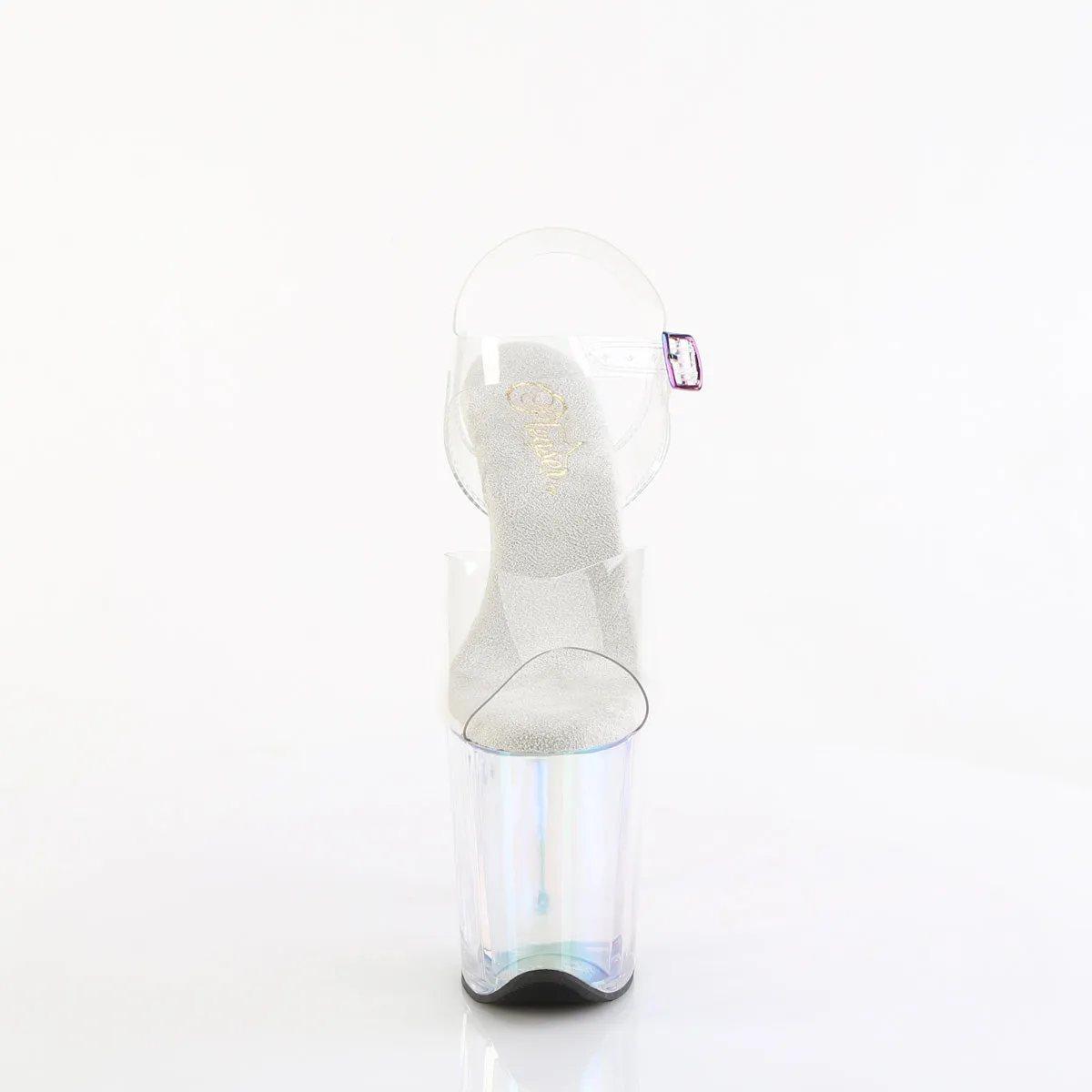 FLAMINGO-808HT Pleaser Clear/Holo Tinted Sexy Platform Shoes (Pole Dancing Heels) Asics Kinsei 4 Running Shoe