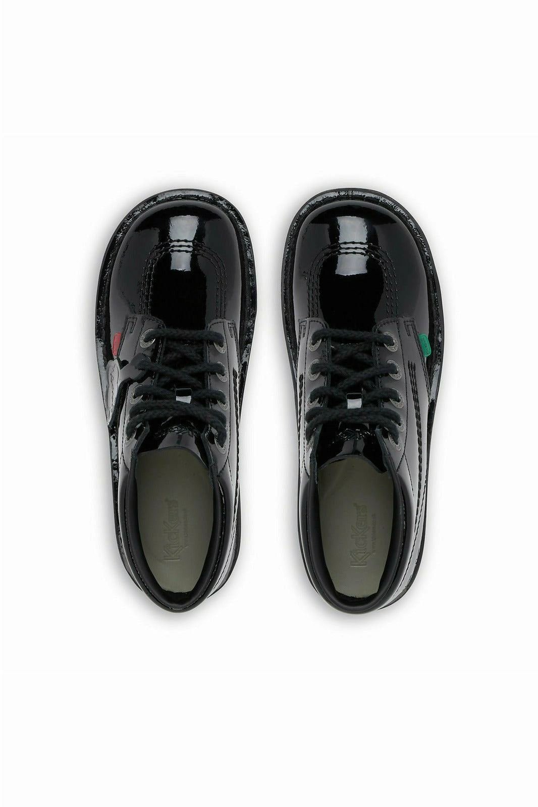 Comfortable Arch Kickers Kick Hi Core Black Patent