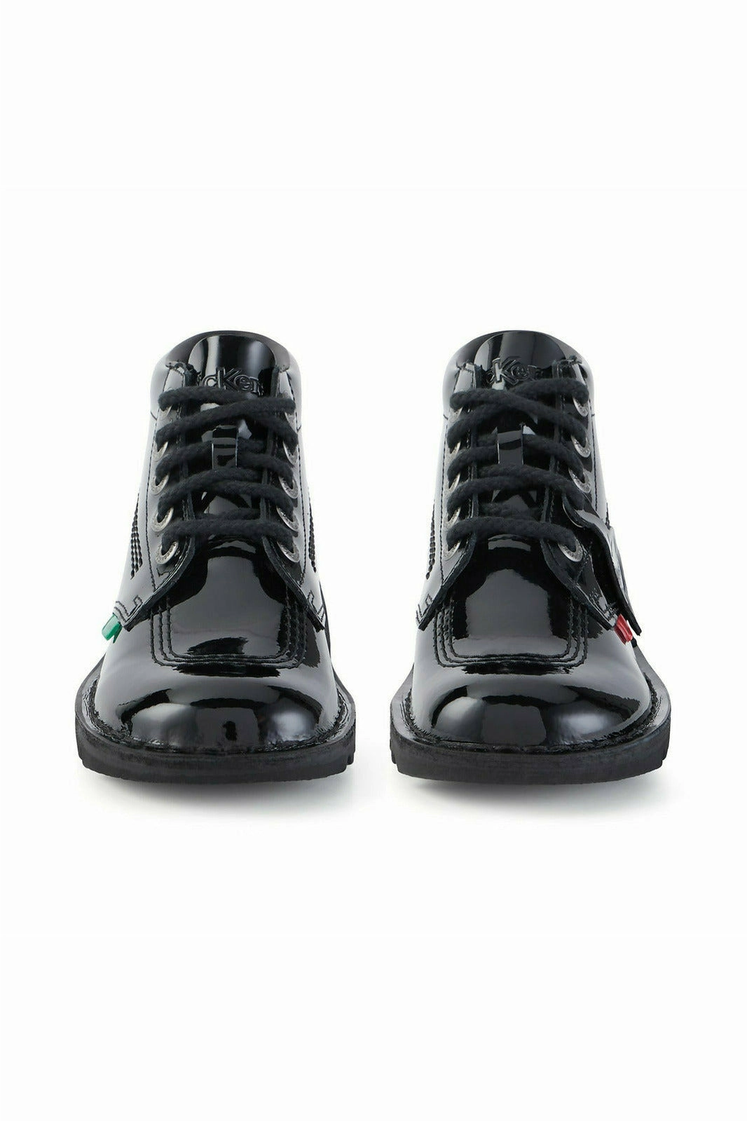 Arch support Kickers Kick Hi Core Black Patent