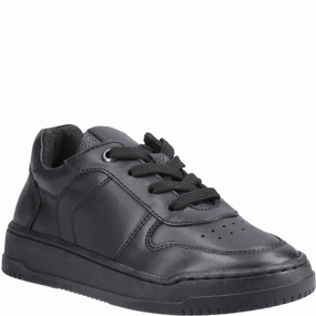 Hush Puppies Dougie Lace XL Senior School Shoes Secure fit Tread Pattern
