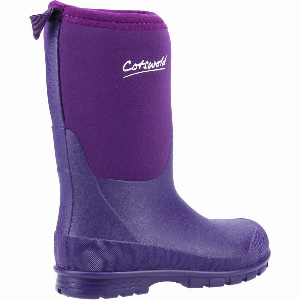 Sleek Shape Cotswold Hilly Neoprene Childrens Wellington Boot