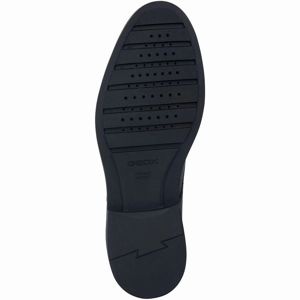 Geox J Zheeno A Junior School Shoes Functional Leather Material