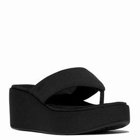 Taste Tour Journey Mode Women's FitFlop, PlatFForms Wedge Toe-Post Sandal