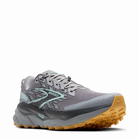 running in a mud run professional running footwear Men's Brooks, Cascadia 19 Trail Running Shoe