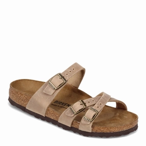 Women's Birkenstock, Franca Soft Footbed Sandal - Narrow Fit Step In Comfort Shoes Summer Comfort Slides