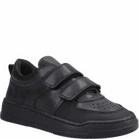 Hush Puppies Daxton Touch Fastening XL Senior School Shoes Durable outsole Flexible Soles