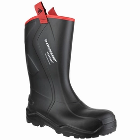 Dunlop Purofort  Rugged Full Safety Wellingtons Slip Resistant Weatherproof