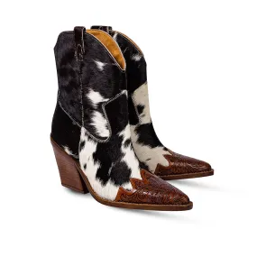 Laidback London Boots Flossie Hair-On Hide Boots