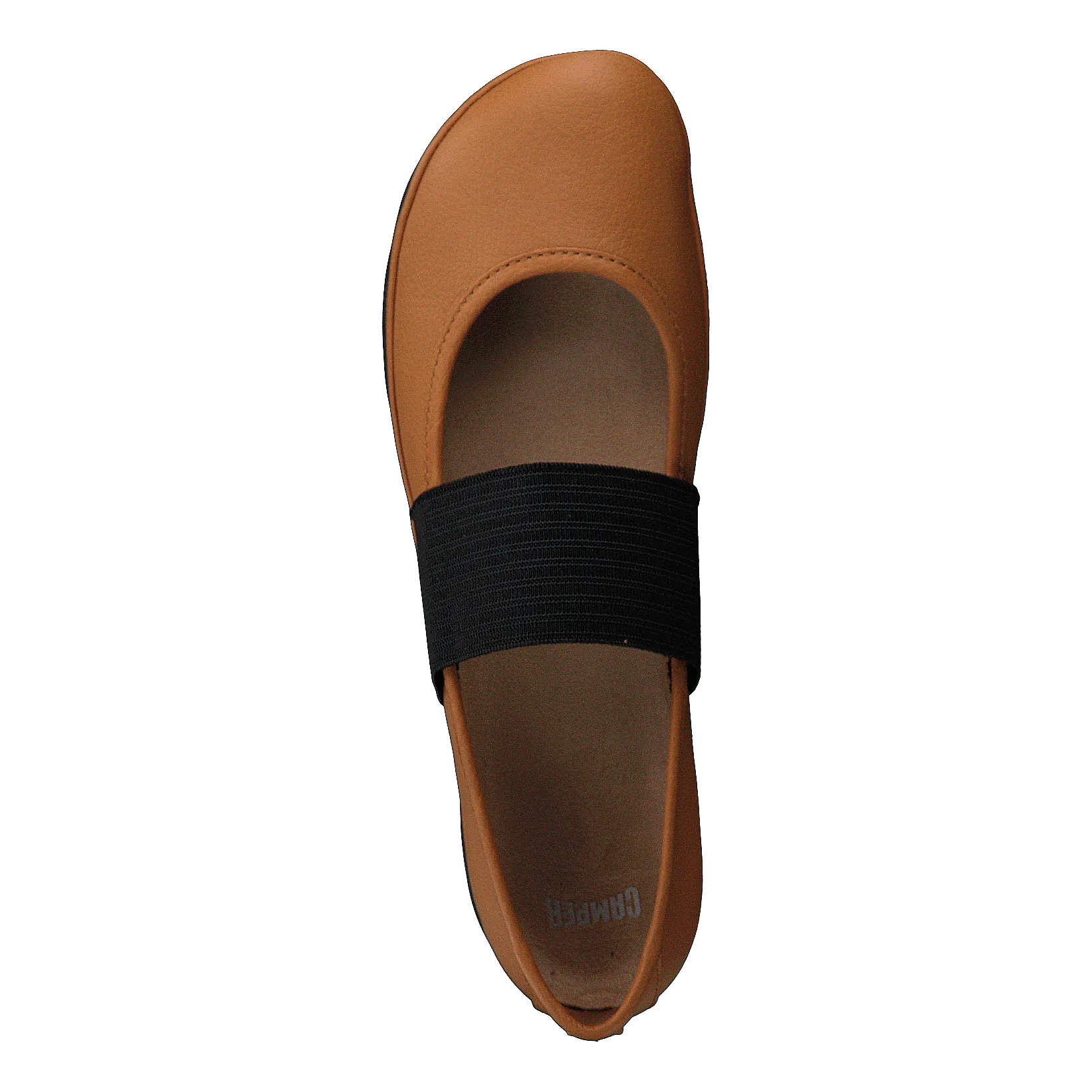 Right Nina Rust Copper Leather Soles For Knitted Slippers