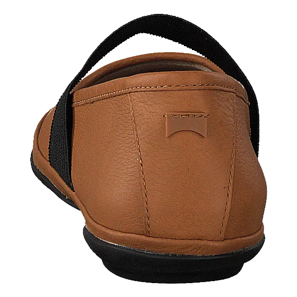 Right Nina Rust Copper Slippers Plane