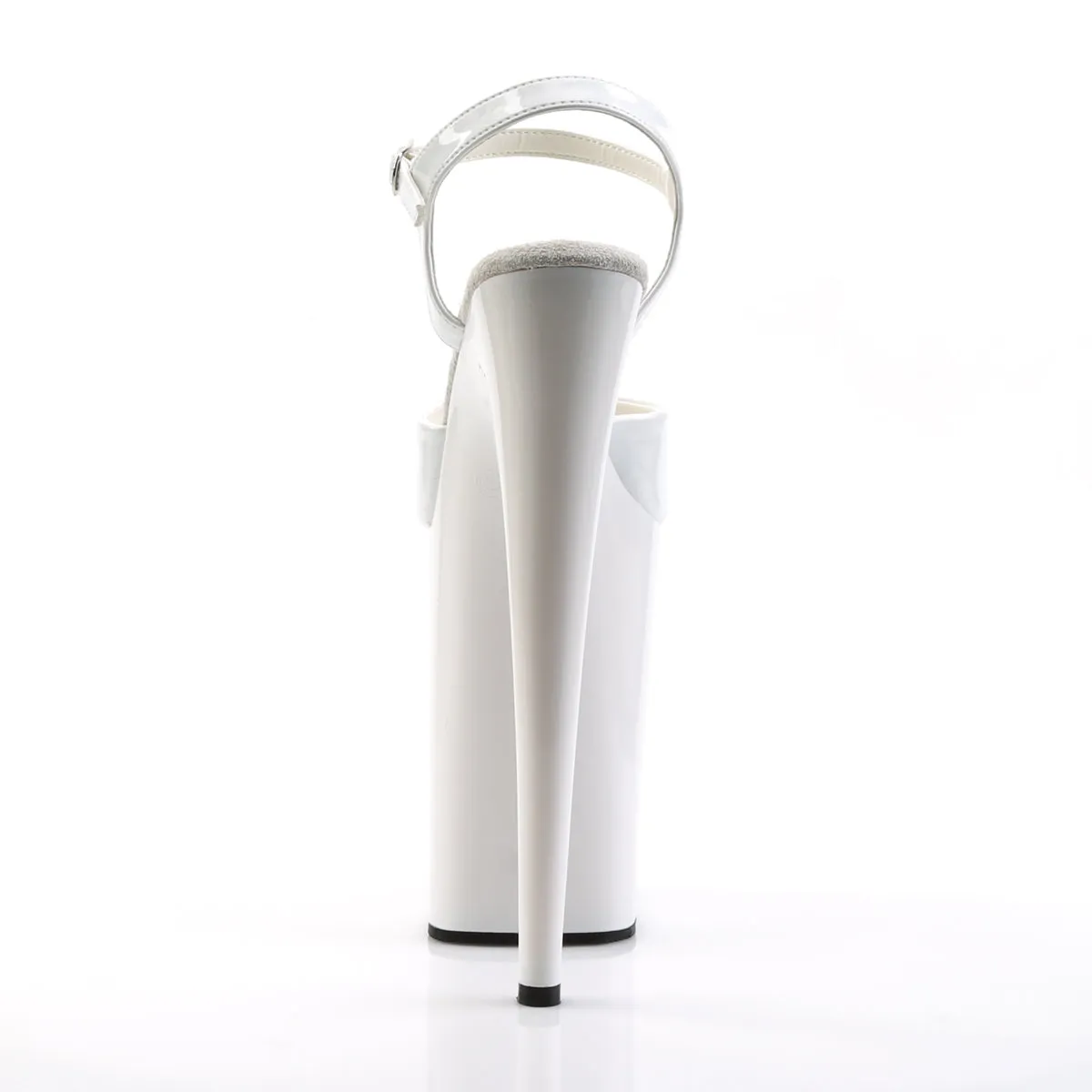 Asics Vs Under Armour Running Shoes INFINITY-909 Pleaser White Sexy Platform Shoes (Pole Dancing Heels)