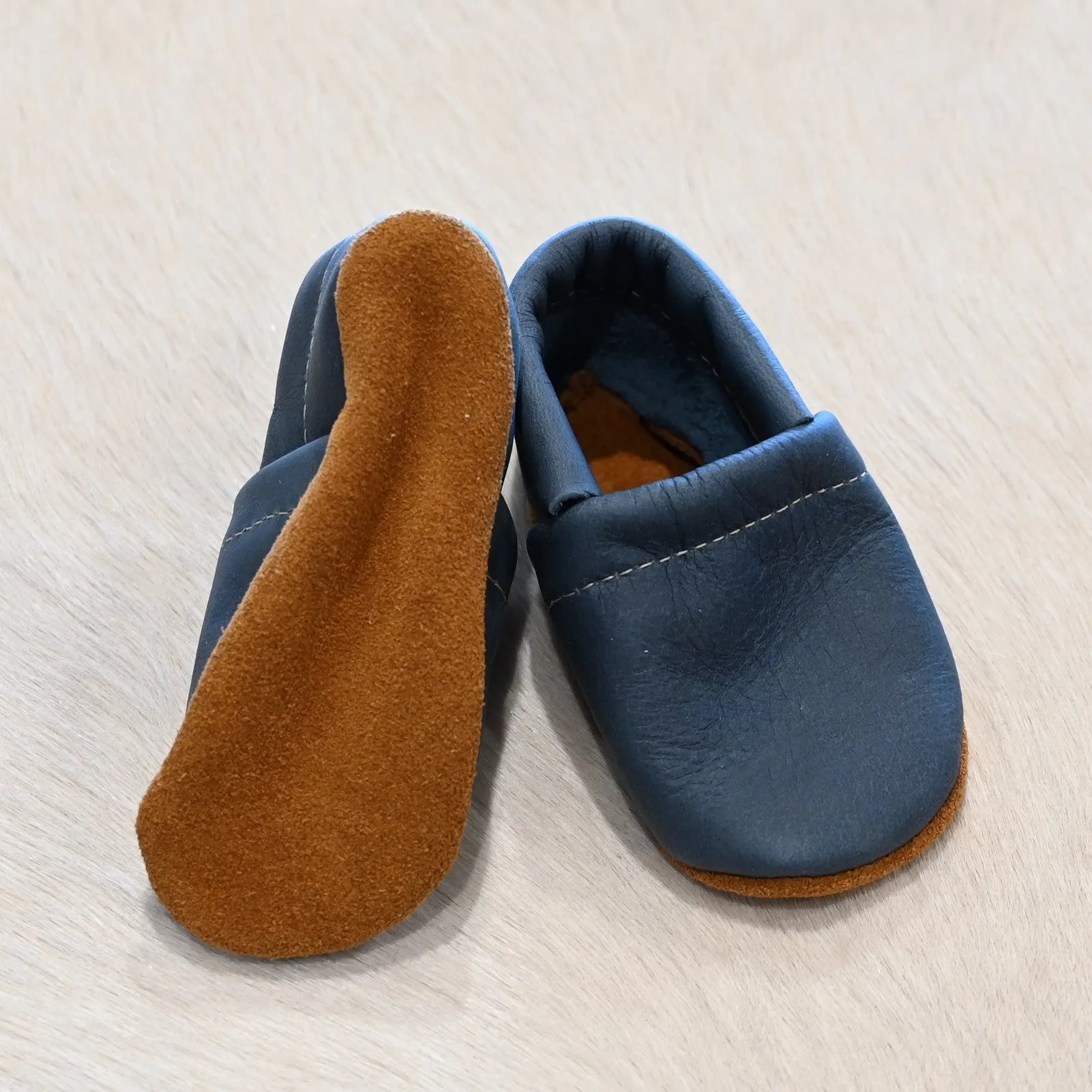 Starry Knight Denim Loafer Pool Slides