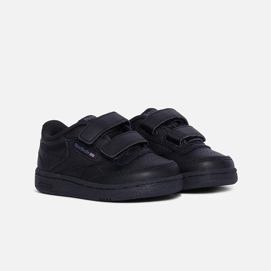 Club C 2v 2.0 Black/Black/Pure Grey 5 Sketchers Slip On Tennis Shoes