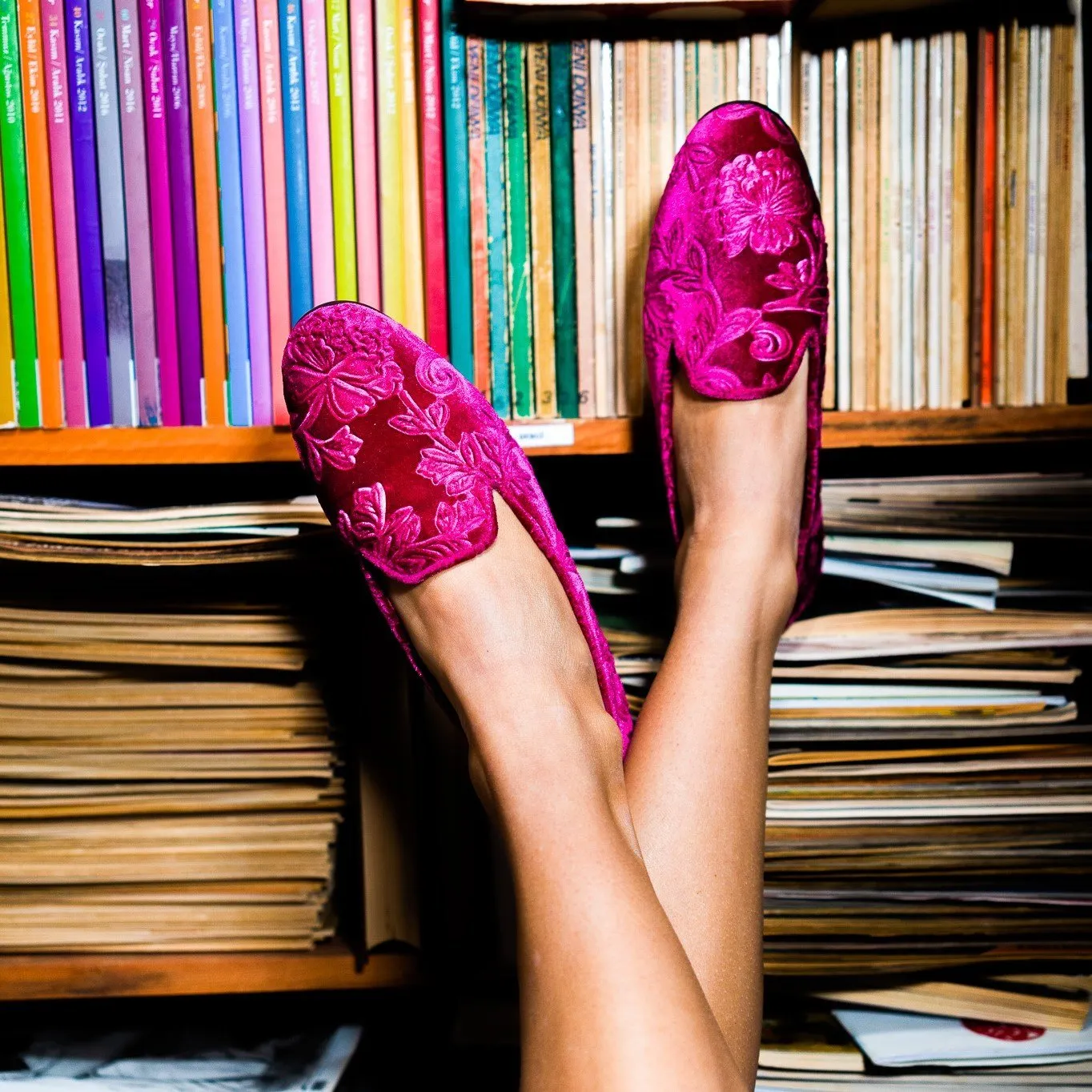 Gainsborough Slippers Fuchsia - Fabula & Tales Asics Shoes Weightlifting