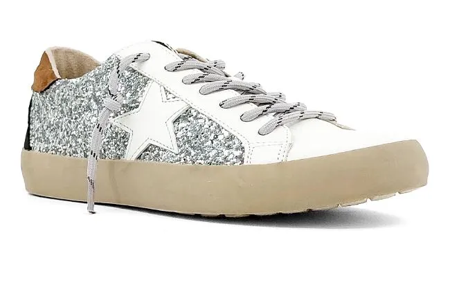 Asics Running Shoes Foam Silver Stars