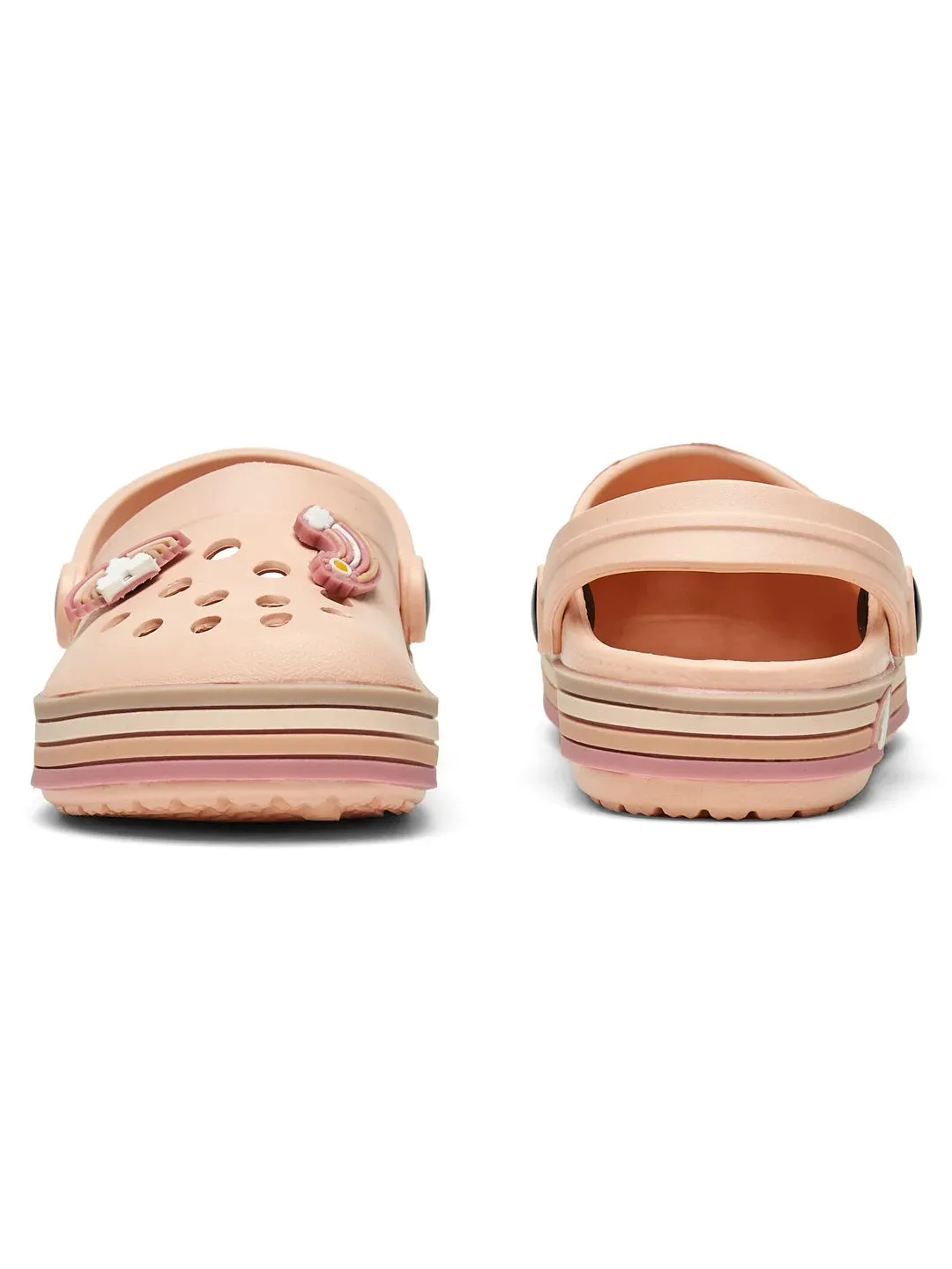 Zodiac Sandals GC-9001K Peach Kid's Clogs