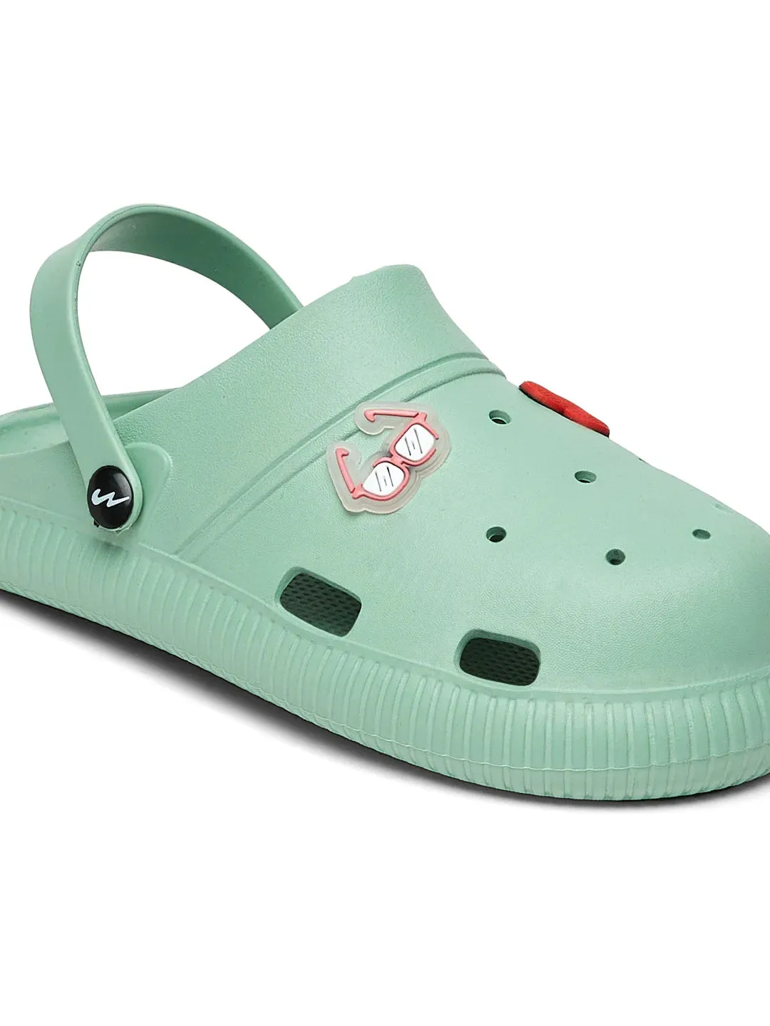 Sandals For Pronation GC-9002C Green Child Clogs