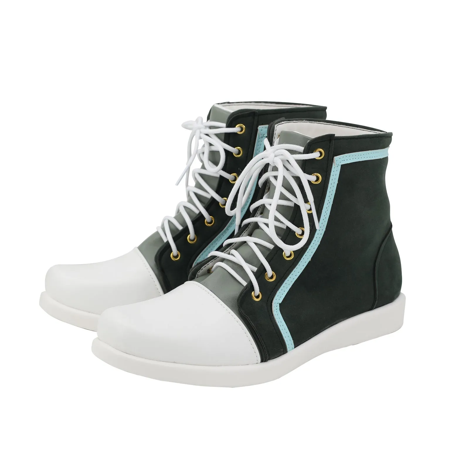 Adidas Afterburner Turf Shoes Genshin Impact Venti Cosplay Shoes Boots Custom Made for Adult Men and Women Halloween Carnival