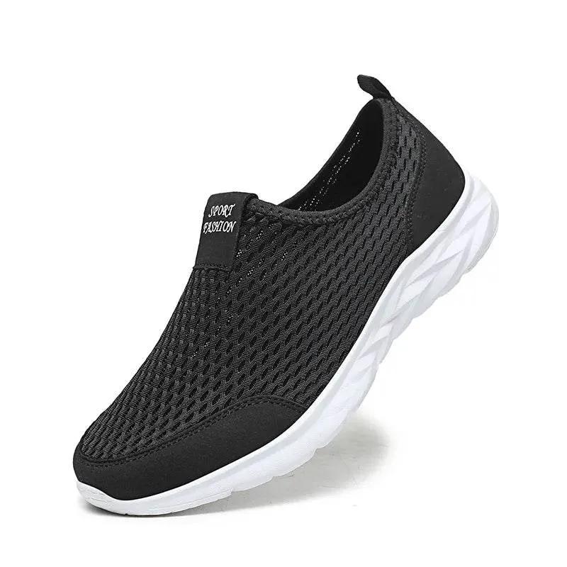 Picture Of Penny Loafers Lightweight Casual Shoes Soft Sole Women Shoes Sneakers Mesh Breathable Slip-On Loafers Big Size 35-42