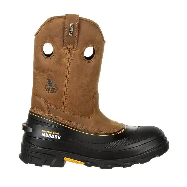 Georgia Boot Muddog Composite Toe Waterproof Work Wellington GB00243 Decent Work Boots