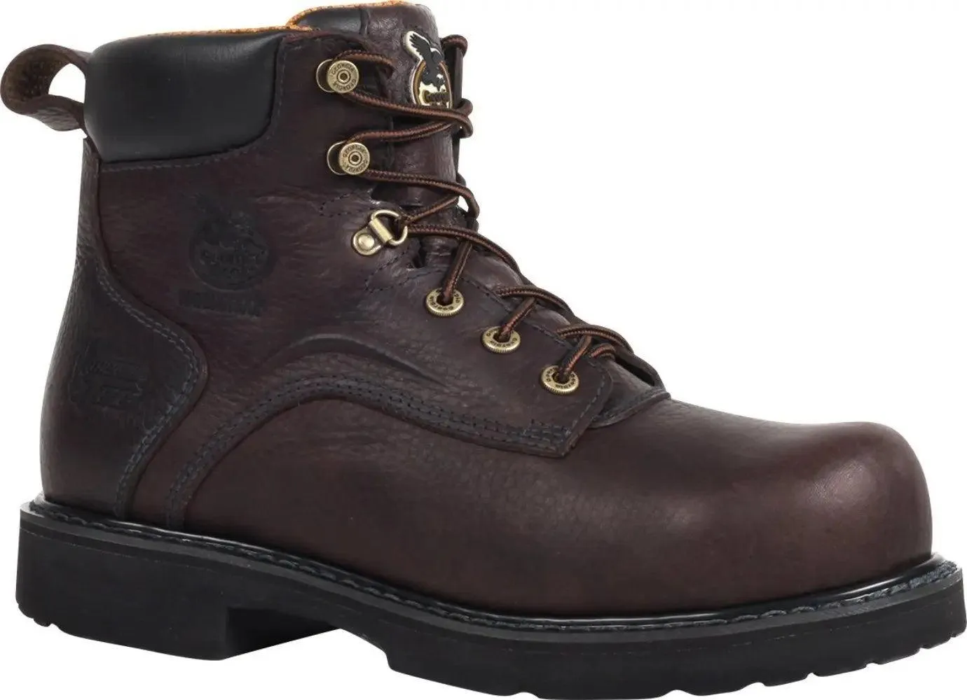 Buy Work Boots With Affirm Georgia Men's Heat Resistant Steel Toe, WP, ER, SR Work Boot G6352
