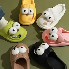STICKY CARTOON SLIPPER Slippers Size