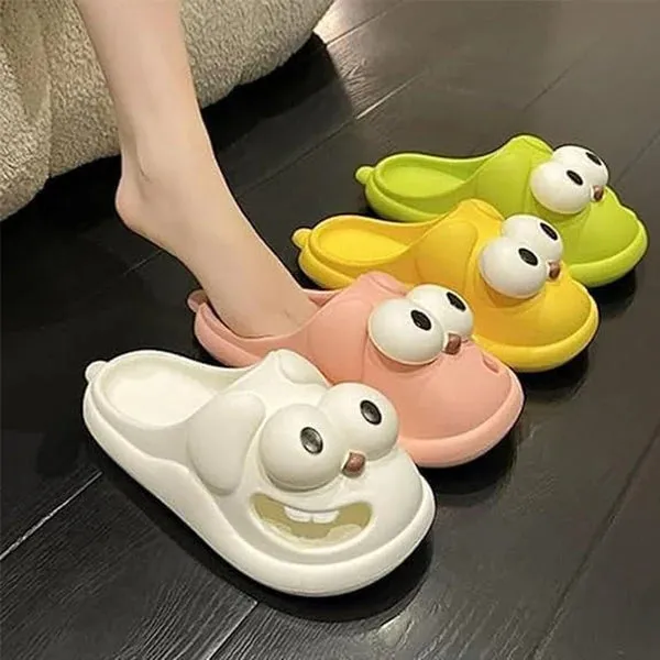 STICKY CARTOON SLIPPER Tall Slippers
